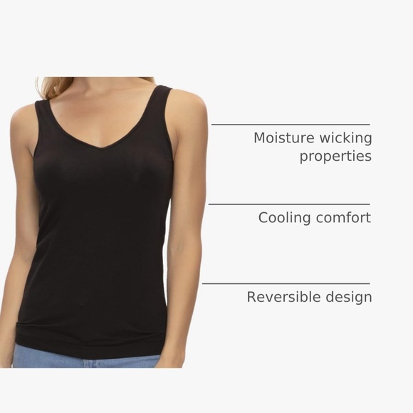 Felina Reversible Cotton Womens Tank Top | 4-Pack - Picture 8 of 14